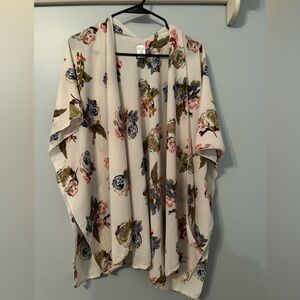 One size fits all Floral Kimono